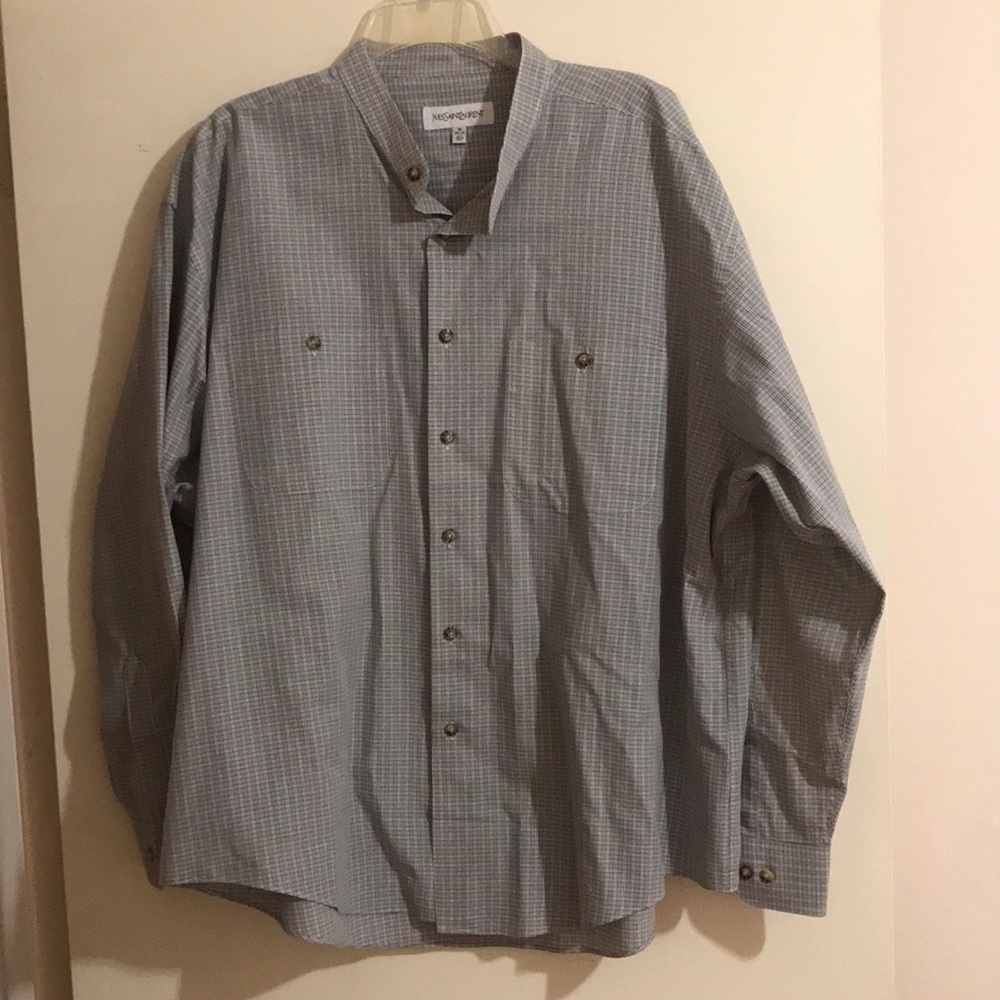 Yves Saint Laurent Button Down Shirt Size 18